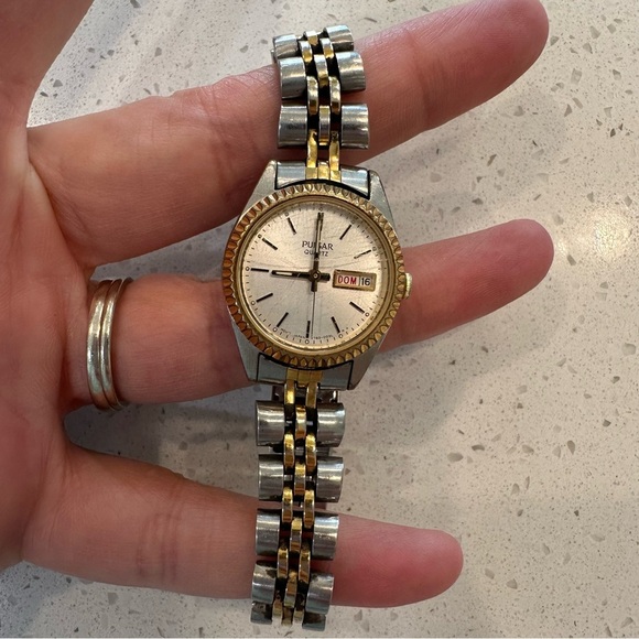 Pulsar Gold and Silver Women's Watch - Picture 2 of 4